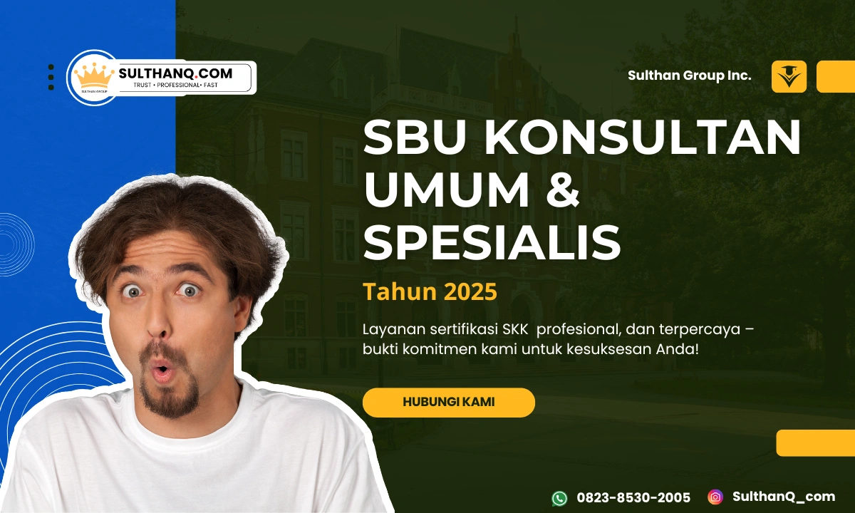 SBU Konsultan Umum dan Spesialis tahun 2025