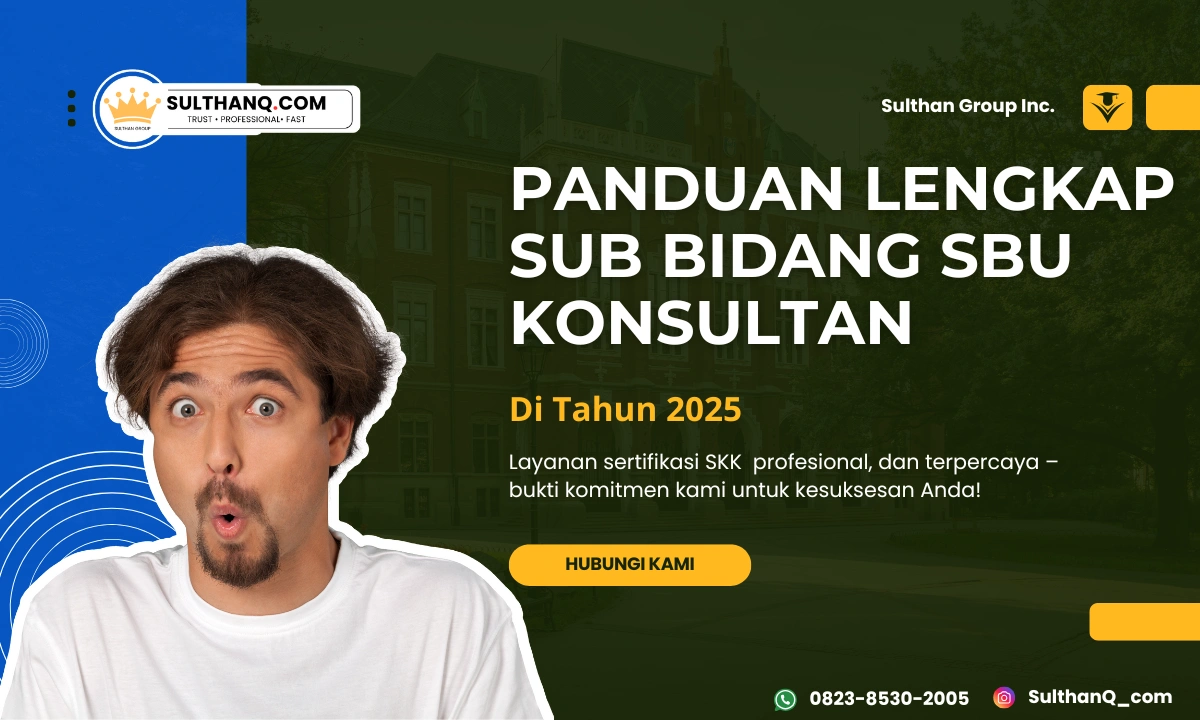 Sub Bidang SBU Konsultan 2025