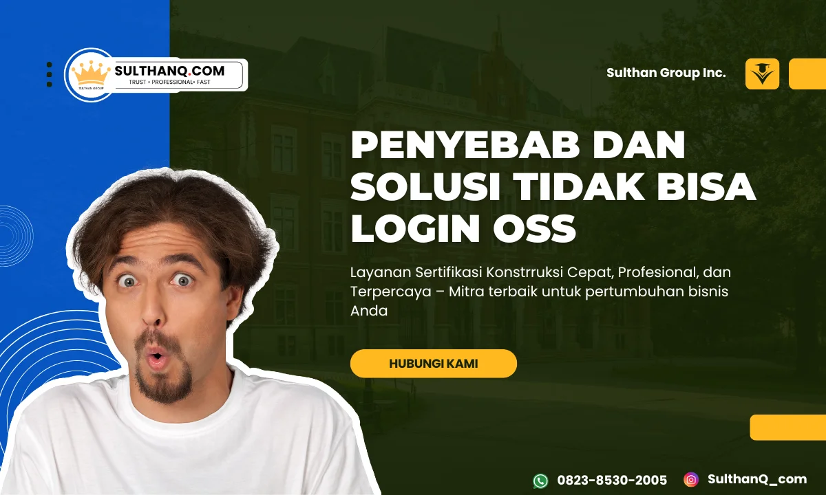 Penyebab dan Solusi Tidak Bisa Login OSS